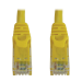 Tripp Lite N261-002-YW networking cable Yellow 23.6" (0.6 m) Cat6a U/UTP (UTP)