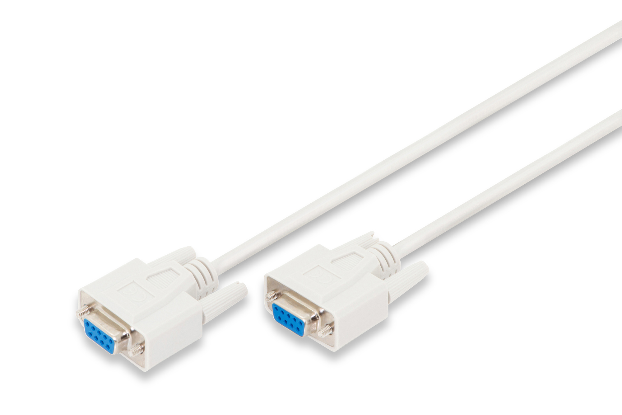 Image of Digitus Datatransfer connection cable, D-Sub9/F - D-Sub9/F