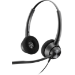 HP Poly EncorePro 320 - EncorePro 300 series - headset - on-ear - wired - Quick Disconnect - black - TAA Compliant - Certified for Skype for Business