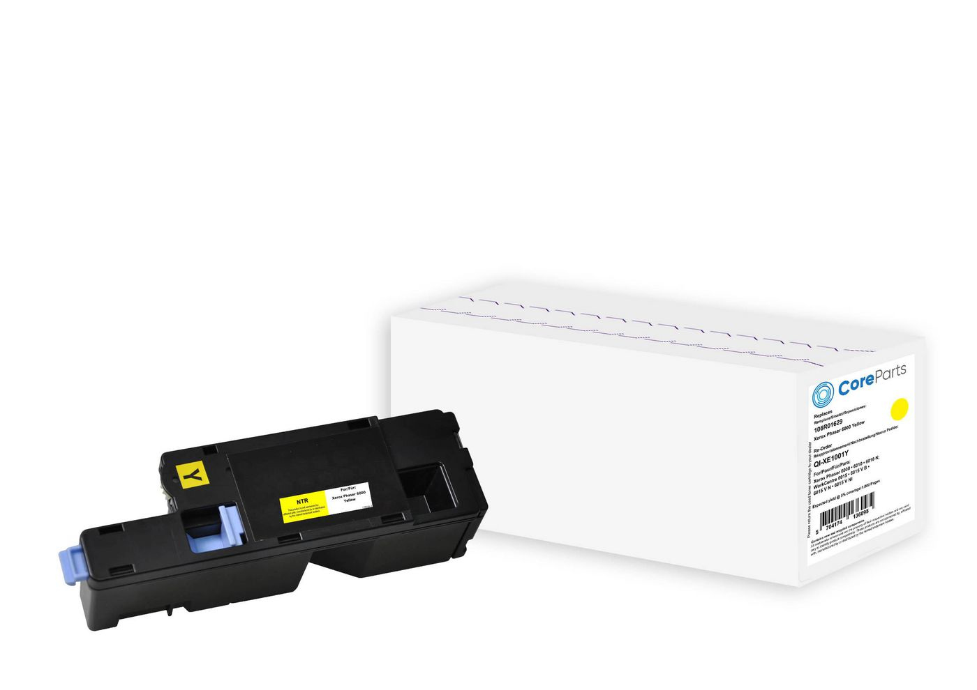 Image of CoreParts Toner Yellow 106R01629