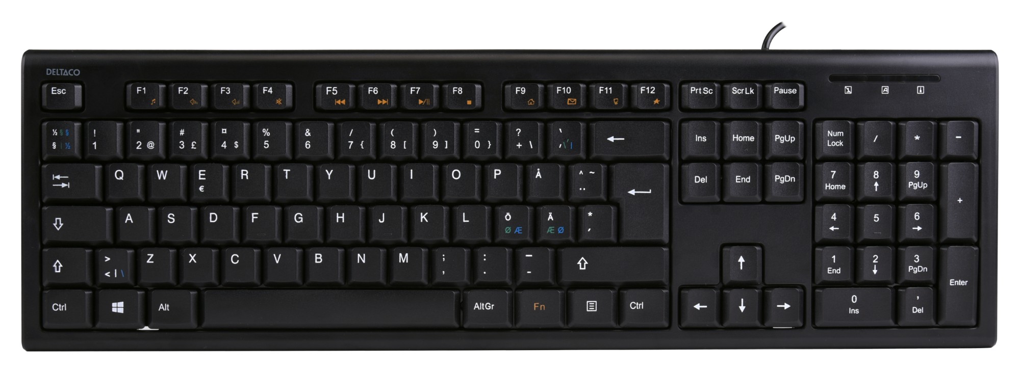 EU Product - keyboard Nordic layout � black thumbnail