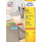 Avery Coloured Labels, Yellow, 105 x 148 mm