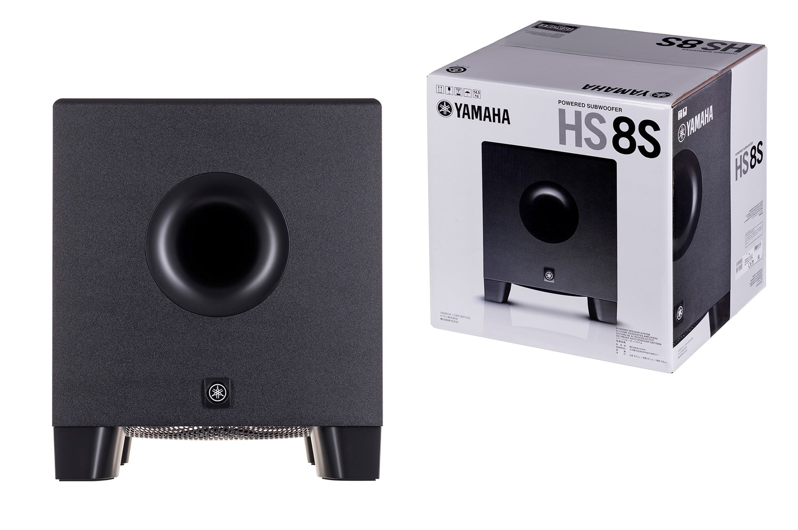 YAM aha HS8S subwoofer Black 150 W