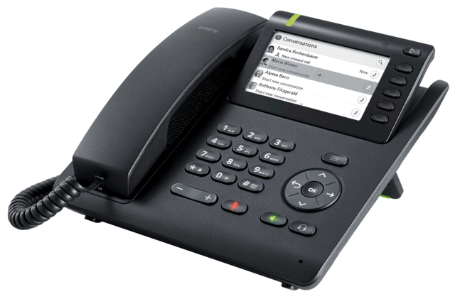 Image of Unify OpenScape Desk Phone CP600E IP phone Black TFT