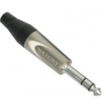 Amphenol TS3P tussenstuk voor kabels 6.35mm Stereo Metallic