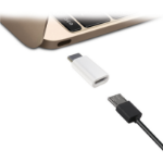 Jivo Technology JI-2046 cable gender changer USB-C Micro USB White