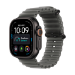 Apple Watch Ultra 4 GPS + Cellular 49mm Black Titanium Case with Translucent Black Ocean Band
