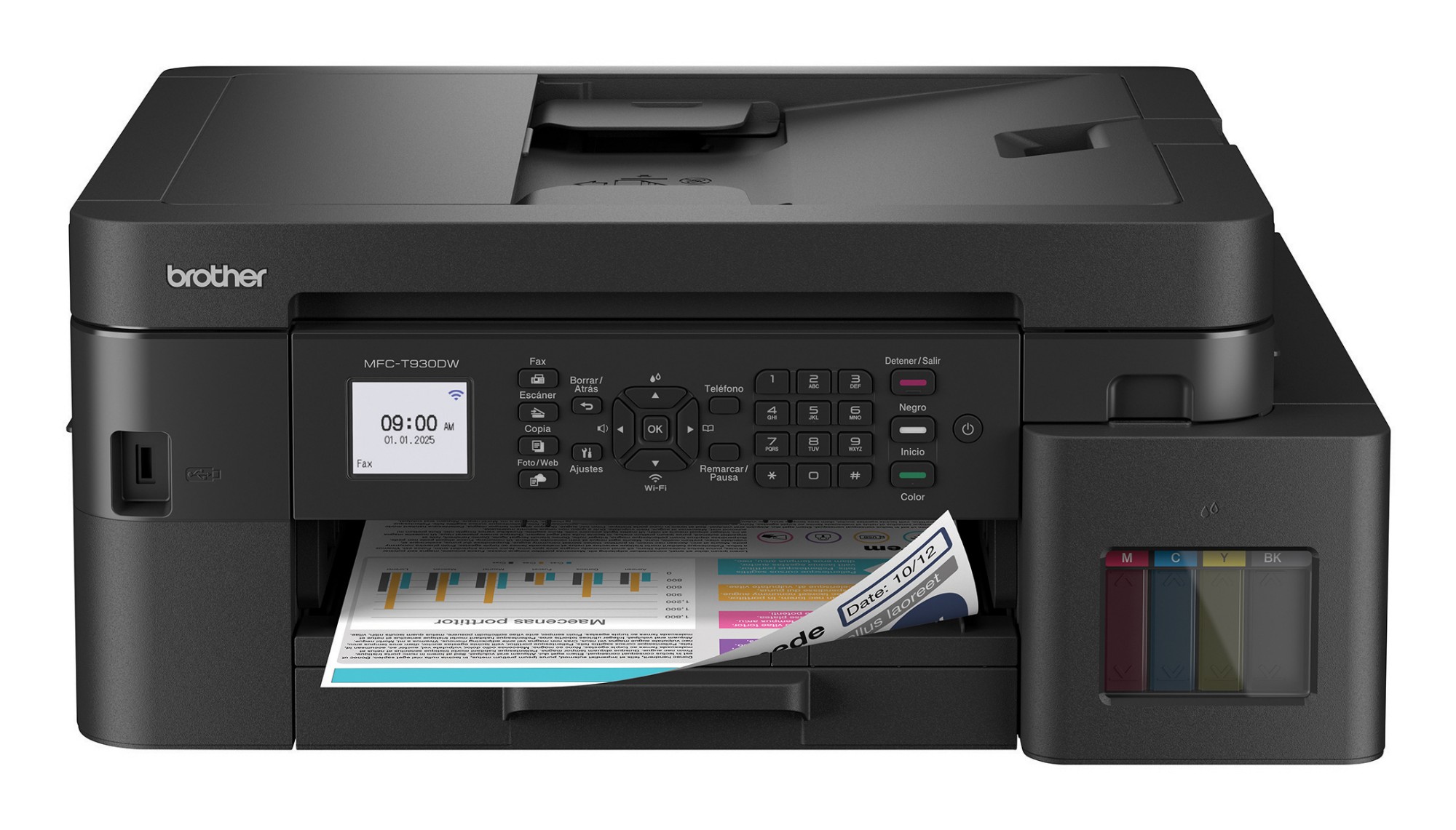 Brother MFC-T930DW multifunction printer Inkjet A4 6000 x 1200 DPI 30 ppm Wi-Fi