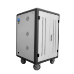 4XEM 4XSC0136AF portable device management cart/cabinet Black, White