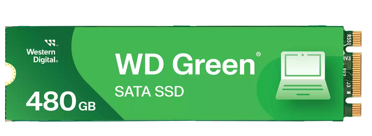 Western Digital WDS480G3G0B internal solid state drive 480 GB M.2 Serial ATA