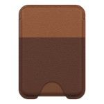 OtterBox Symmetry Cactus Leather Wallet for MagSafe for iPhone 16, Rich Adobe