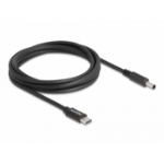 DeLOCK 87974 electriciteitssnoer Zwart 1,5 m USB C 4.5 x 3.0 mm