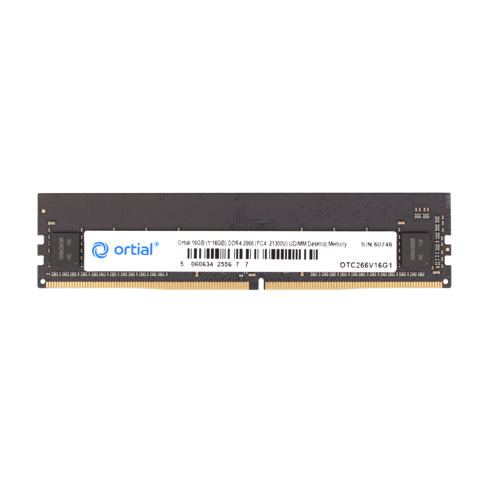 Ortial KVR26N19S8/16-ORT memory module 16 GB 1 x 16 GB DDR4 2666 MHz