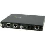 Perle SMI-1000-S2ST10 network media converter 1000 Mbit/s 1310 nm Multi-mode, Single-mode Black
