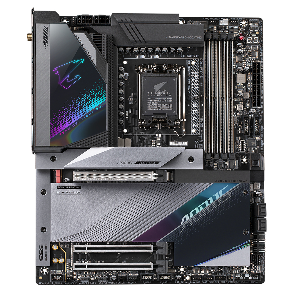 Gigabyte Z790 AORUS MASTER motherboard Intel Z790 LGA 1700 Extended ATX