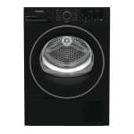 Hotpoint PetCare 8kg Heat Pump Dryer - Black