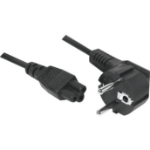 Générique ECF-808350 electriciteitssnoer Zwart 1,8 m CEE7/7 IEC C5