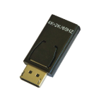 Kontron F5000-A007 tussenstuk voor kabels DisplayPort HDMI Zwart