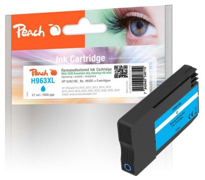 Peach PI300-1028 ink cartridge 1 pc(s) Compatible High (XL) Yield Cyan