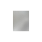 De Santii 600x750mm Rectangular Splashback - Stainless Steel