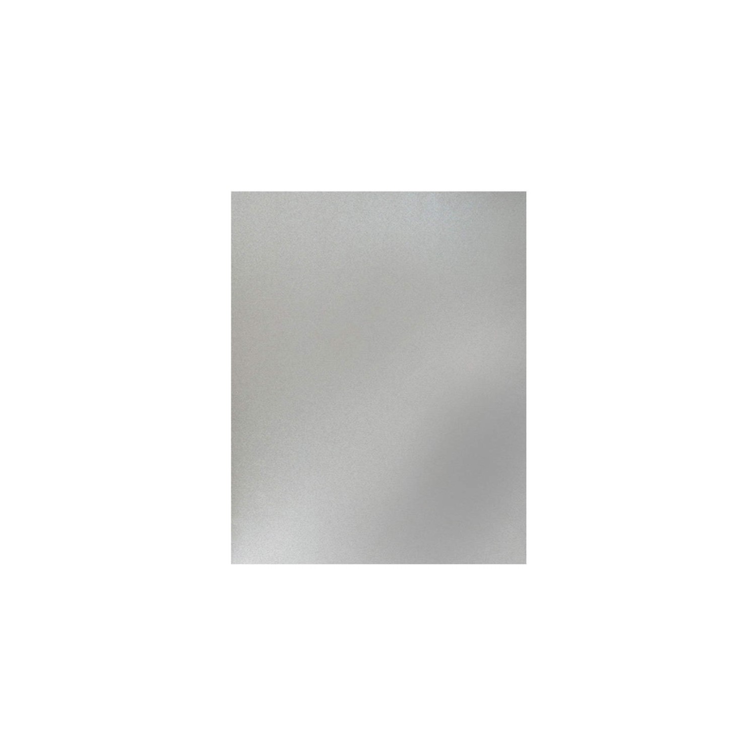 De Santii 600x750mm Rectangular Splashback - Stainless Steel