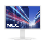 NEC MultiSync P242W WUXGA 61.2 cm (24.1") 1920 x 1200 pixels LED White