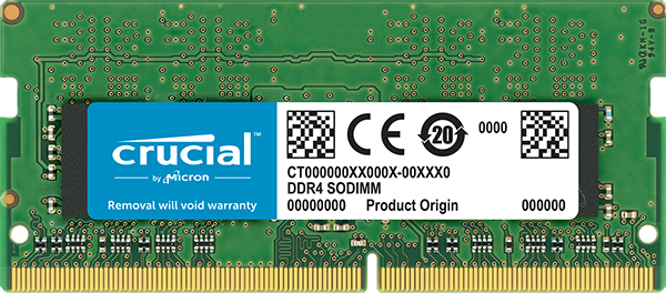 Image of Crucial CT4G4SFS8266 memory module 4 GB 1 x 4 GB DDR4 2666 MHz