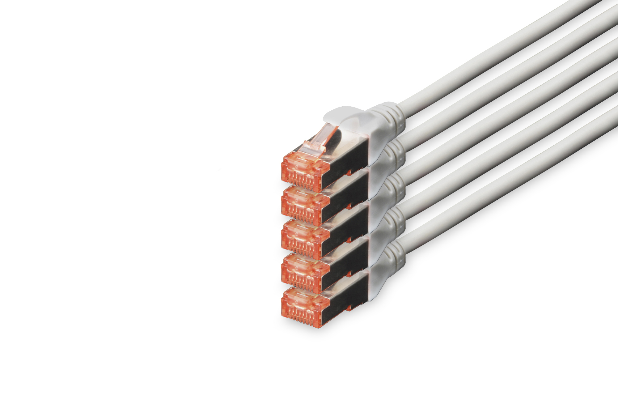 Image of Digitus CAT 6 S/FTP patch cord, 5 units