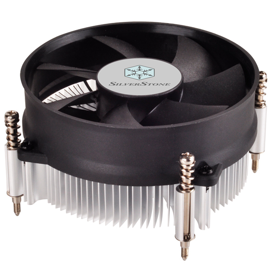 Image of Silverstone NT09-115X Processor Cooler 9.2 cm Aluminium, Black