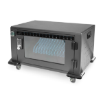 Digitus DN-45007 wagen en kast voor management van draagbare apparatuur Kast voor draagbaar apparaatbeheer Zwart