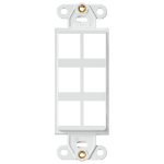 Leviton 41646-W wall plate/switch cover White