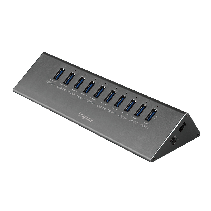 Image of LogiLink UA0229 interface hub USB 3.2 Gen 1 (3.1 Gen 1) Micro-B...