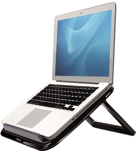 Image of Fellowes Laptop Stand for Desk - I-Spire Quick Lift Adjustable...