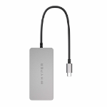HYPER HDMB2 gränssnittshubbar USB 3.2 Gen 1 (3.1 Gen 1) Type-C 5000 Mbit/s Rostfritt stål