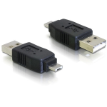 DeLOCK Adapter USB micro-A male to USB2.0 A-male USB 2.0 A Black