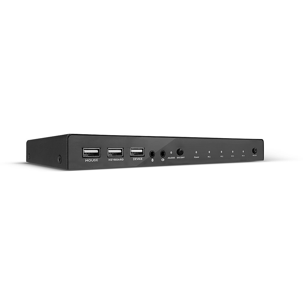 Image of Lindy KVM Switch HDMI 18G, USB 2.0 & Audio, 4 Port