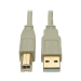 Tripp Lite U022-010-BE USB cable USB 2.0 122" (3.1 m) USB A USB B Beige