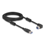 DeLOCK USB 5 Gbps Cable Type-A male to Type-B male 90° downwards angled 3 m