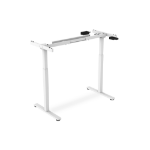 Digitus Electrically Height-Adjustable Table Frame, single motor, 2 levels, white