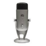 Arozzi Colonna Silver Table microphone