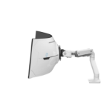 Ergotron HX Series HX ARM WITH VERY HEAVY DUTY PIVOT DESK (WHITE), FOR 1000R 57" MONITORS