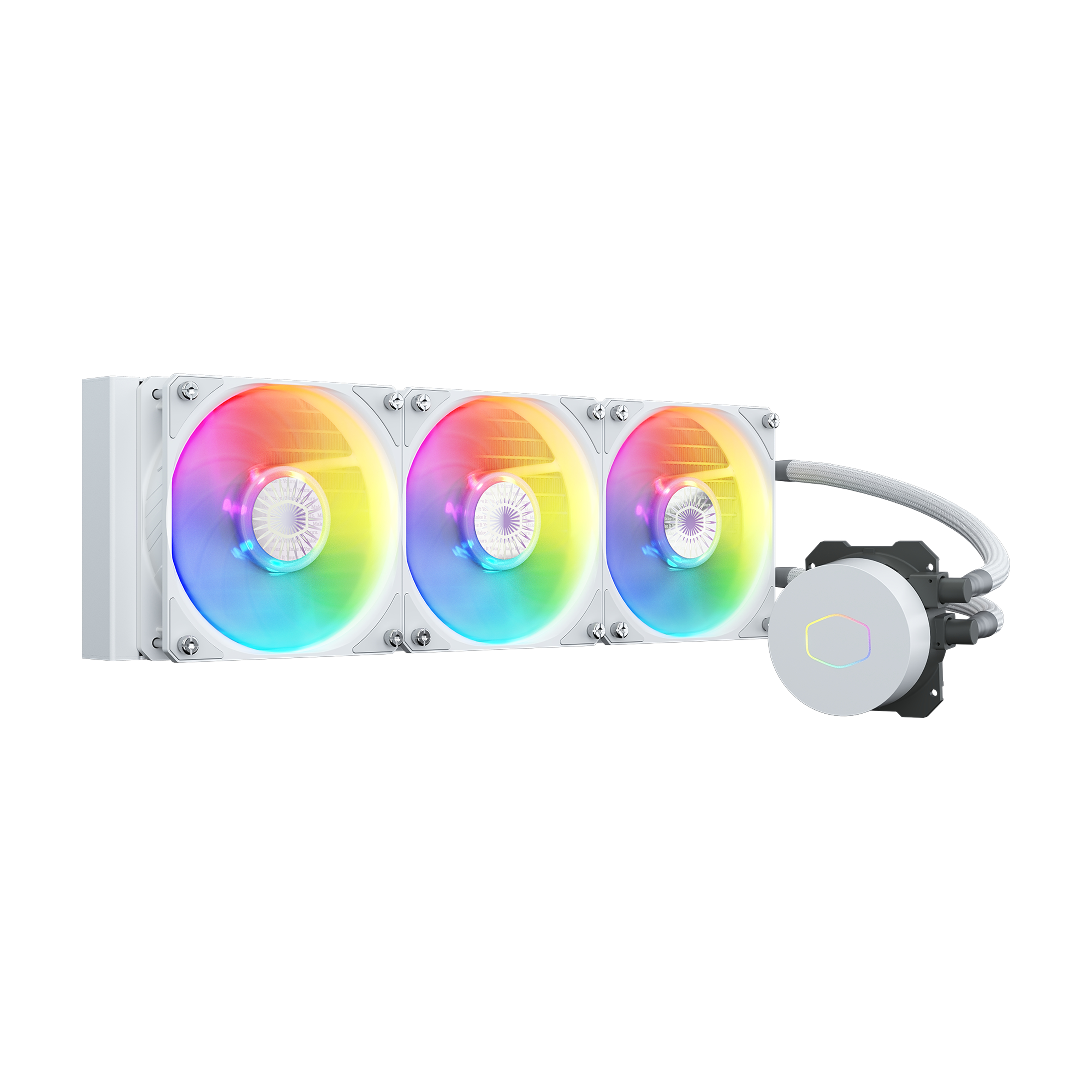 Image of Cooler Master MasterLiquid ML360L ARGB White Edition V2 Processor...