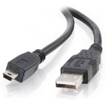 C2G USB 2.0 A/Mini-B Cable 2m USB cable 78.7" (2 m) USB A Mini-USB B Black