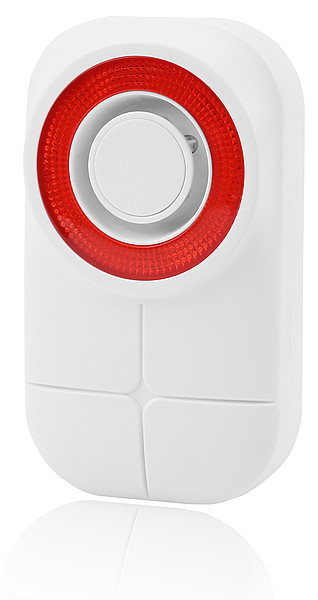 Image of Olympia 6109 siren Wireless siren Outdoor Red, White