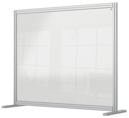 Nobo Premium Plus Clear Acrylic Protective Desk Divider Screen Modular