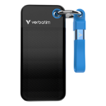 Verbatim Pocket SSD USB 3.2 Gen 2 256GB Black/Blue