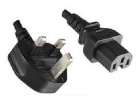 Image of Microconnect BS-1363/C15, 2 m Black BS 1363 C15 coupler