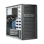 Supermicro SuperWorkstation 5039C-I Intel C242 LGA 1151 (Socket H4) Midi Tower Black