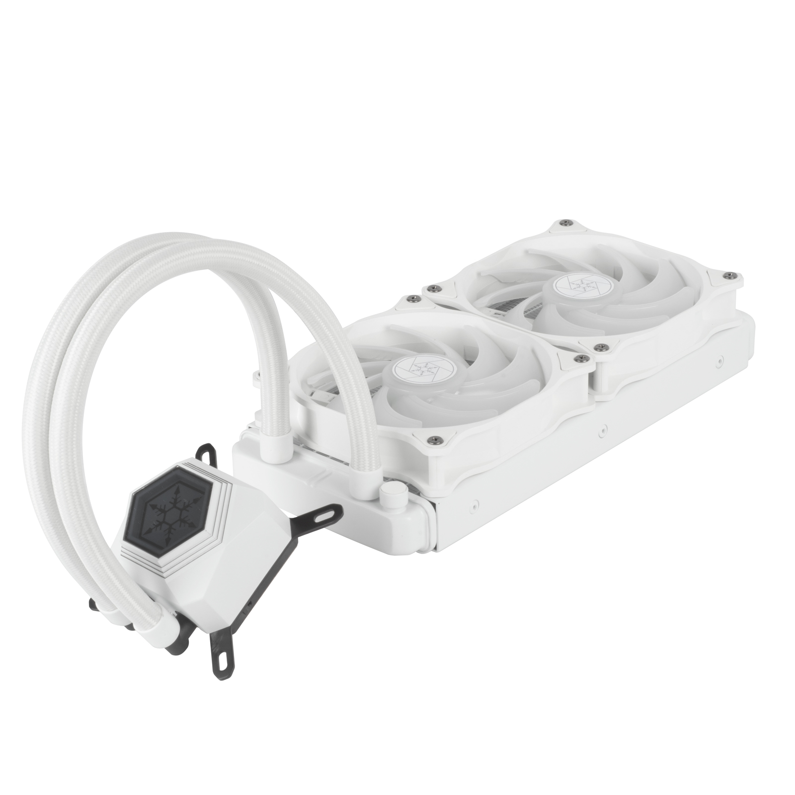 Image of Silverstone PF240W-ARGB Processor All-in-one liquid cooler White