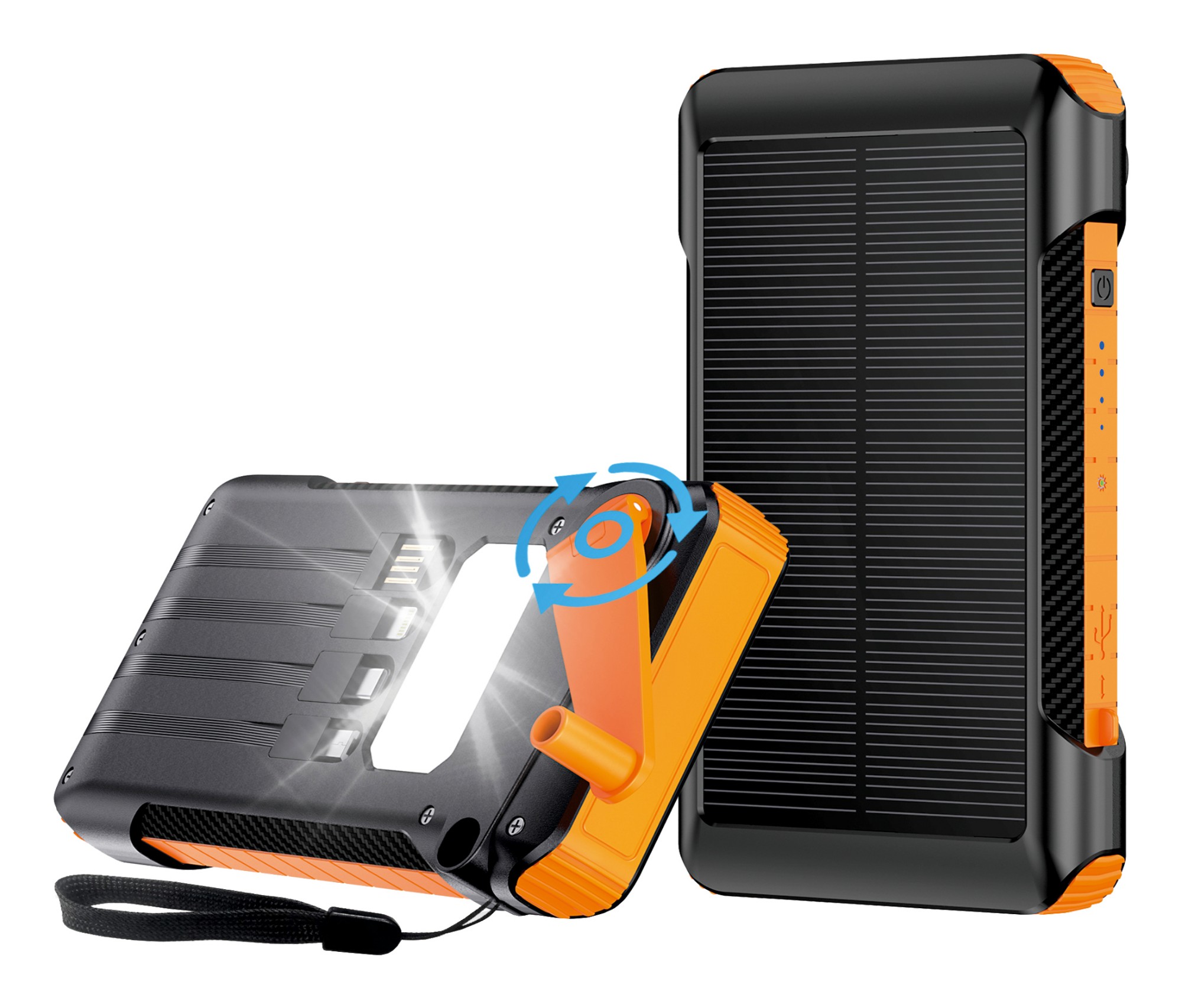 2GO 797255 power bank Black, Orange